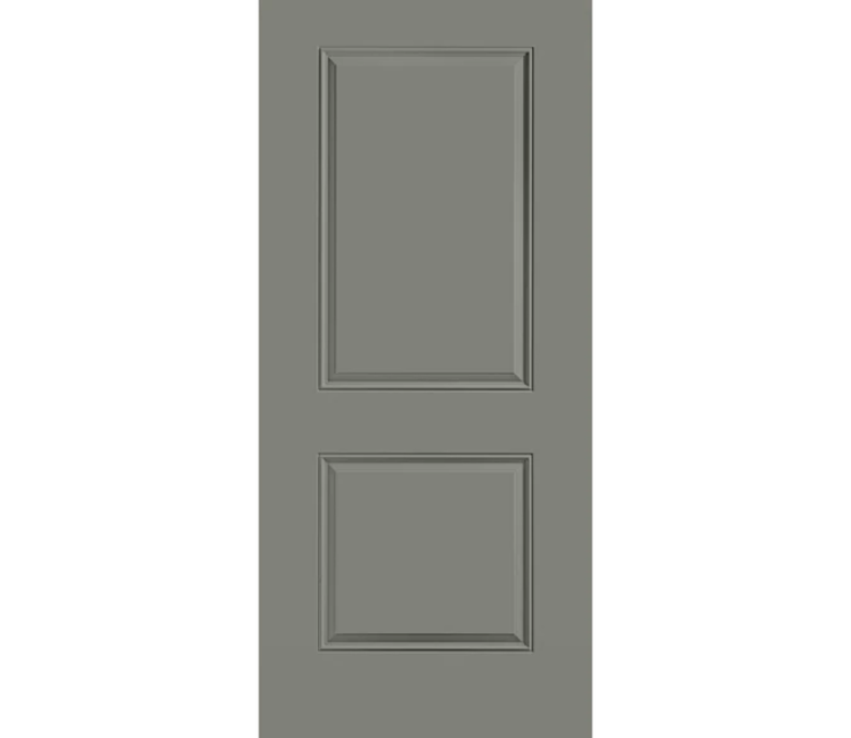 Savannah 2 Panel Square Steel Entry Door