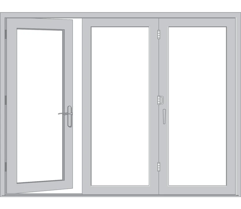 Savannah Pella Architect Reserve Series Contemporary Bifold Patio Door