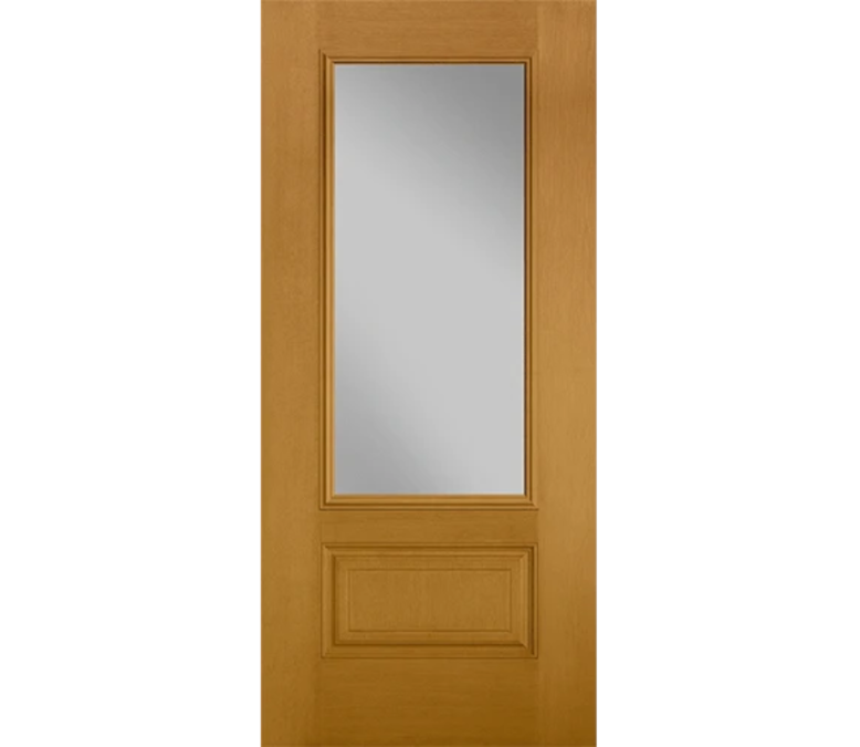 Savannah Three Quaters light Fiberglass Entry Door